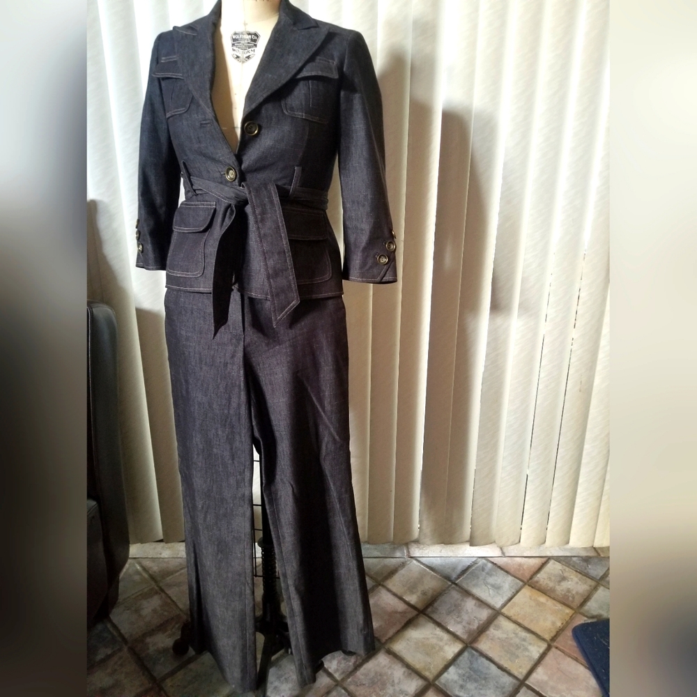 Nine West two-piece Denim Pant Suit